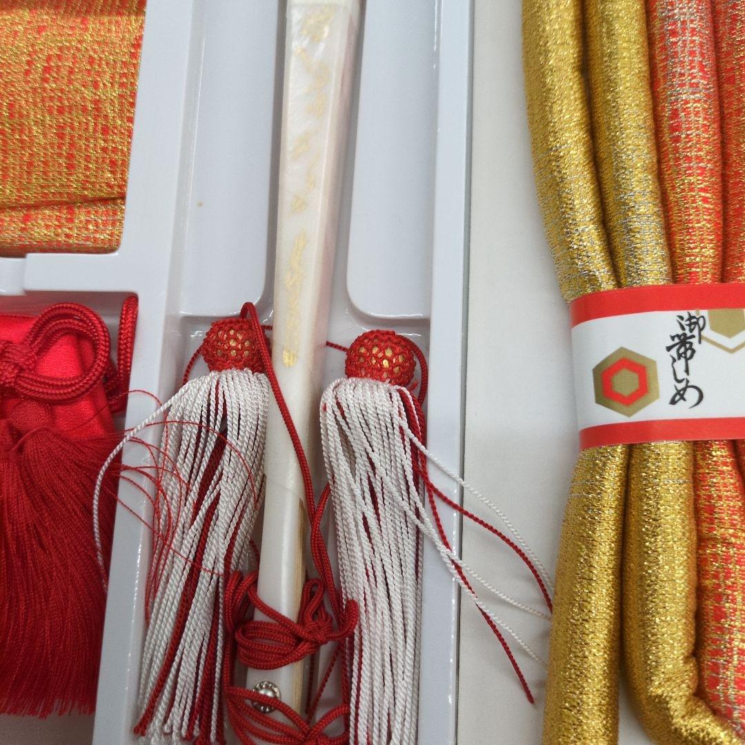 七五三はこせこセット18センチ未使用タグ付き金色