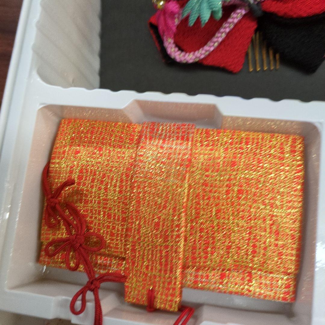 七五三はこせこセット18センチ未使用タグ付き金色