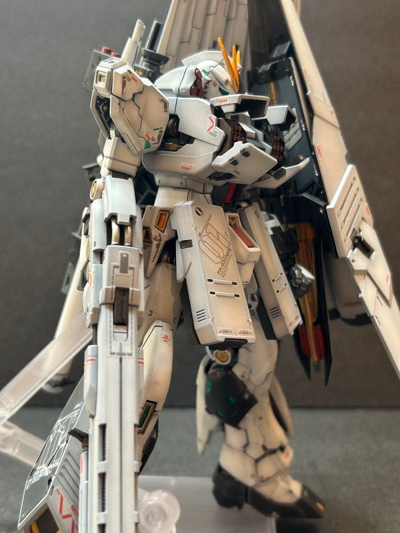 RG νガンダム HWS 全塗装 完成品