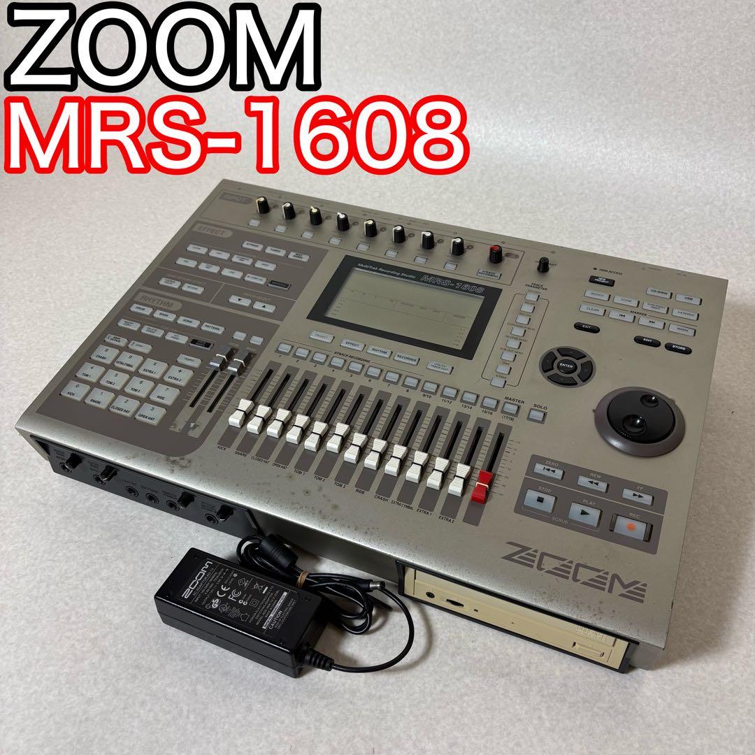 ZOOM MRS-1608 マルチトラックレコーダー - メルカリ