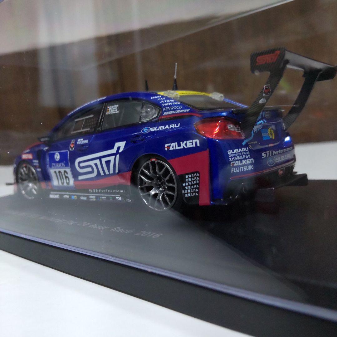 スバル WRX STi ニュルブルクリンク24時間レース 1/43 エブロ