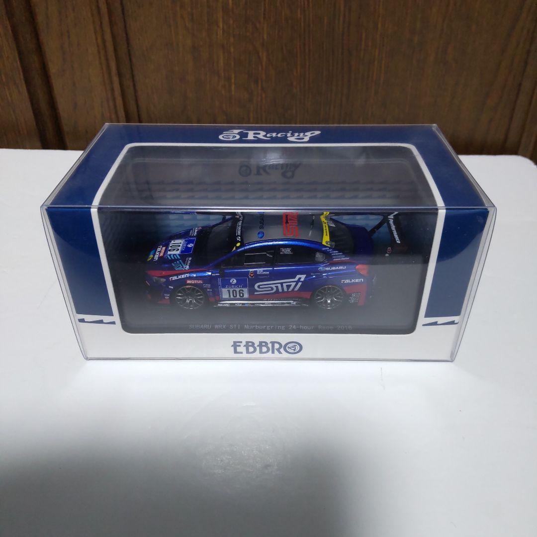 スバル WRX STi ニュルブルクリンク24時間レース 1/43 エブロ
