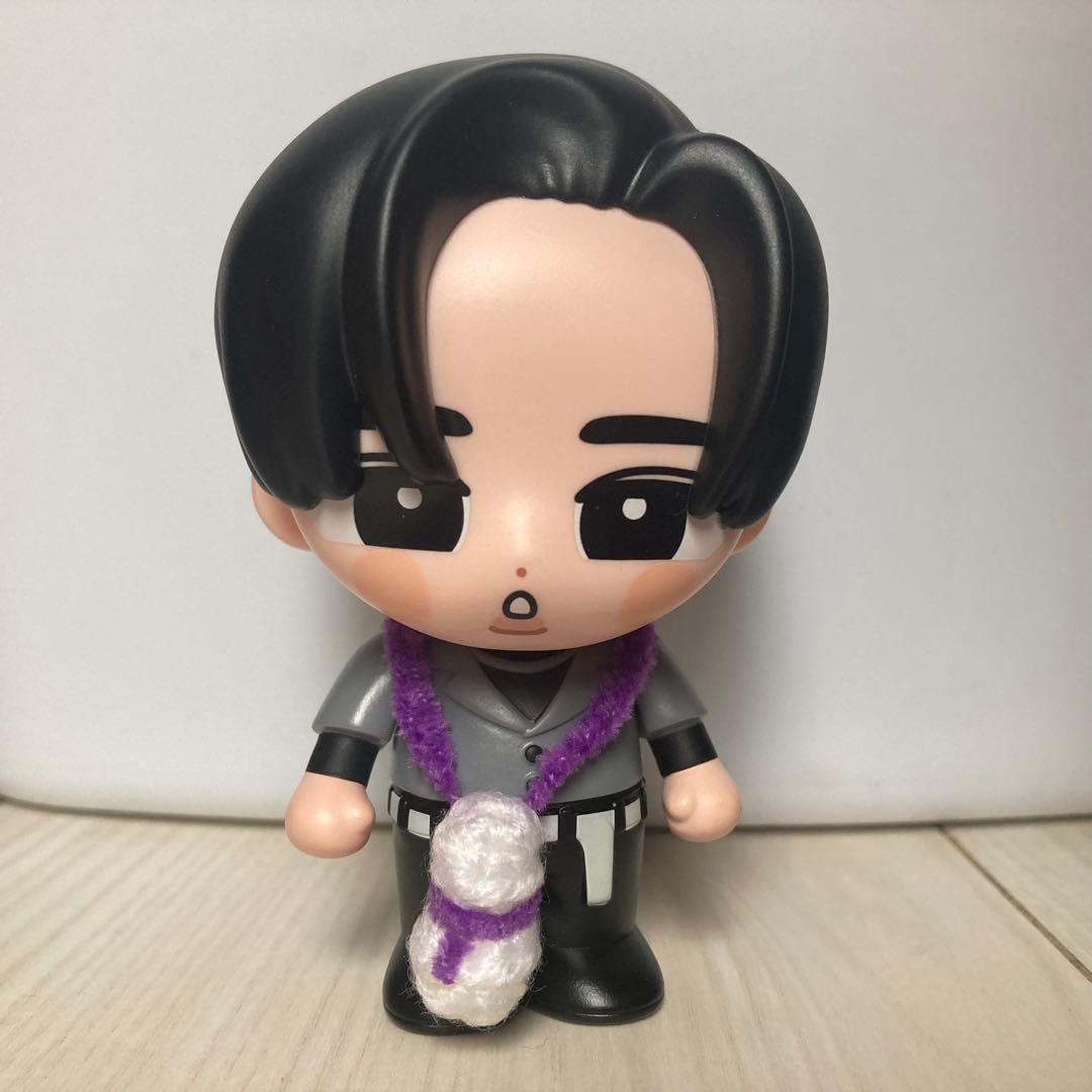 タビィ(紫)】スノーマン 雪だるま すのチル ソフビ 旅スノ