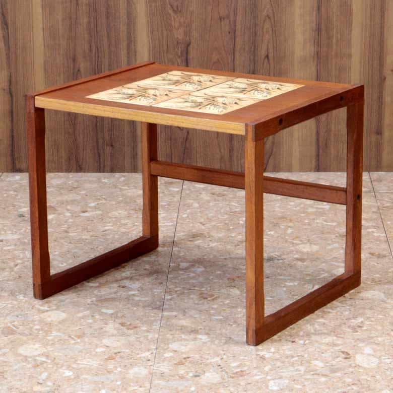 ネストテーブル 3Pセット チーク ヴィンテージ デンマーク ミッドセンチュリー