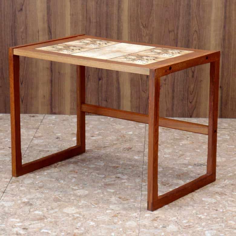 ネストテーブル 3Pセット チーク ヴィンテージ デンマーク ミッドセンチュリー