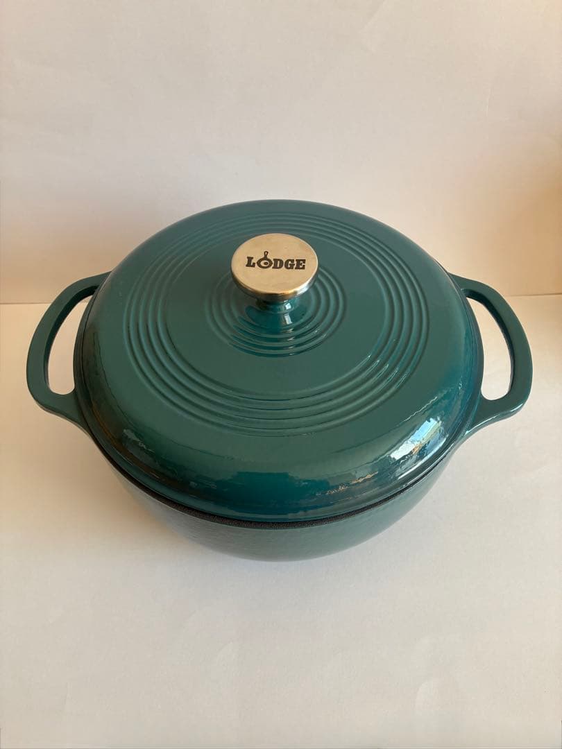 値下げLODGE ロッジ エナメル ダッチオーブン 約27cm 新品