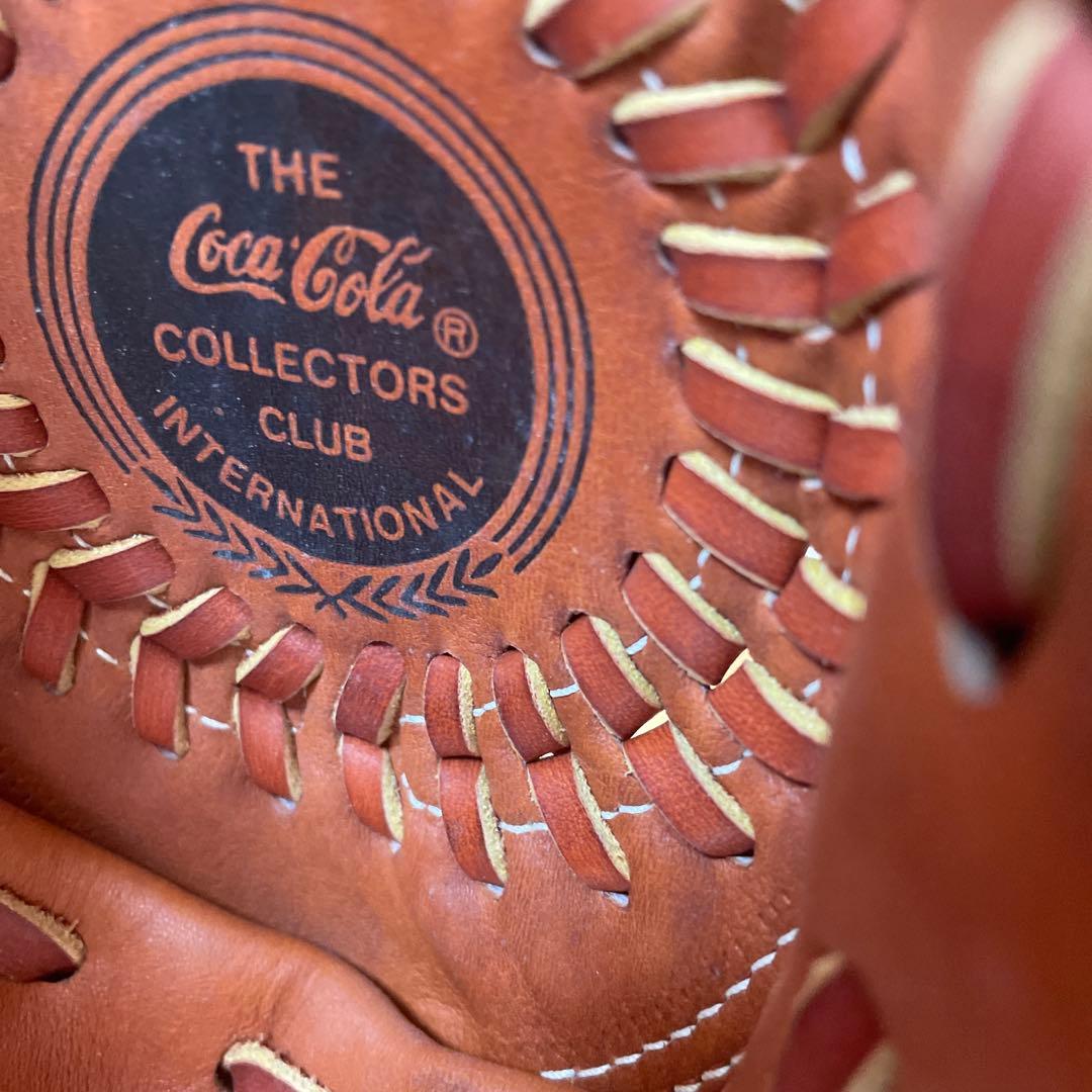 【稀少】コカコーラ　コレクターズクラブ　野球用グローブ（グラブ）