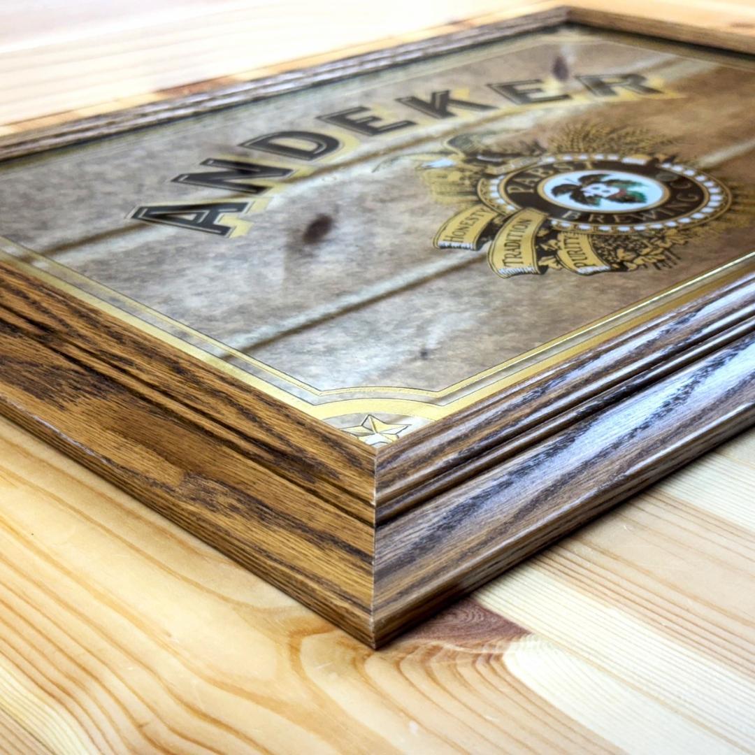 ANDEKER パブミラー Pabst パブストブルーリボン 鏡 ビンテージ