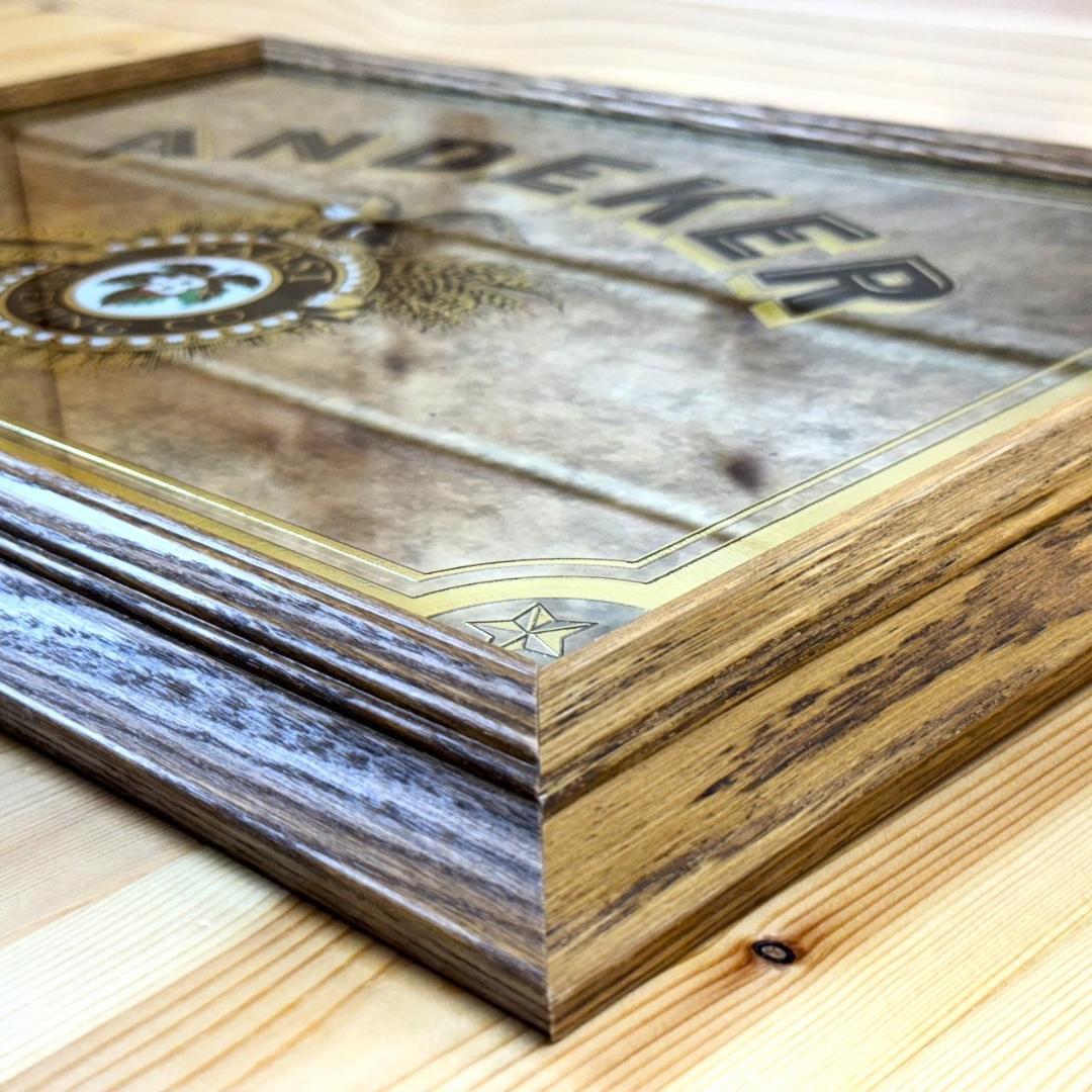 ANDEKER パブミラー Pabst パブストブルーリボン 鏡 ビンテージ