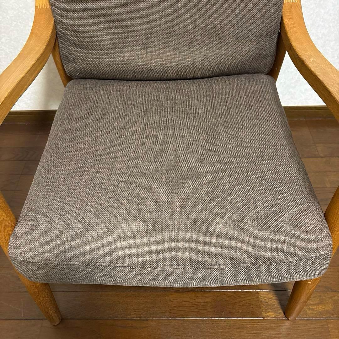 【良品】クラッシュゲート アルネ 1人がけソファ 1Pソファ