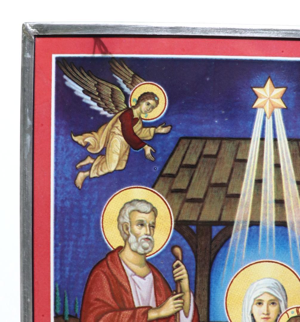 イエス キリストの降誕 ヴィンテージステンドグラス 修道院 サイモン・デイビス