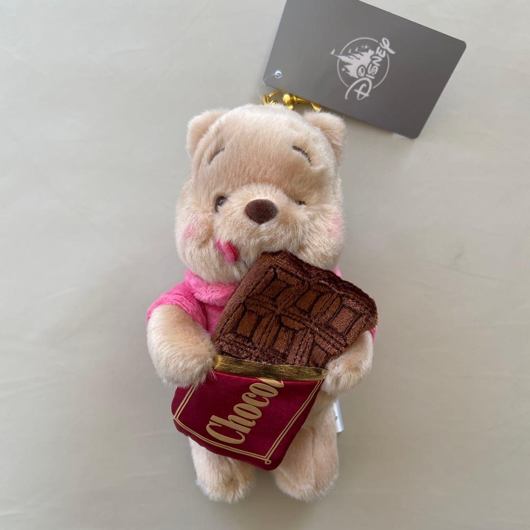 プーさん ぬいぐるみキーホルダー・キーチェーン CHOCOLATE STYLE
