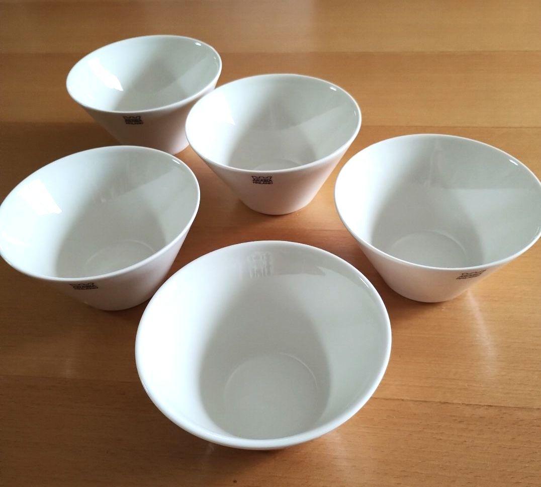 【レア!旧ロゴ新品】 KOKO ココボウル 250ml ホワイト アラビア　5個