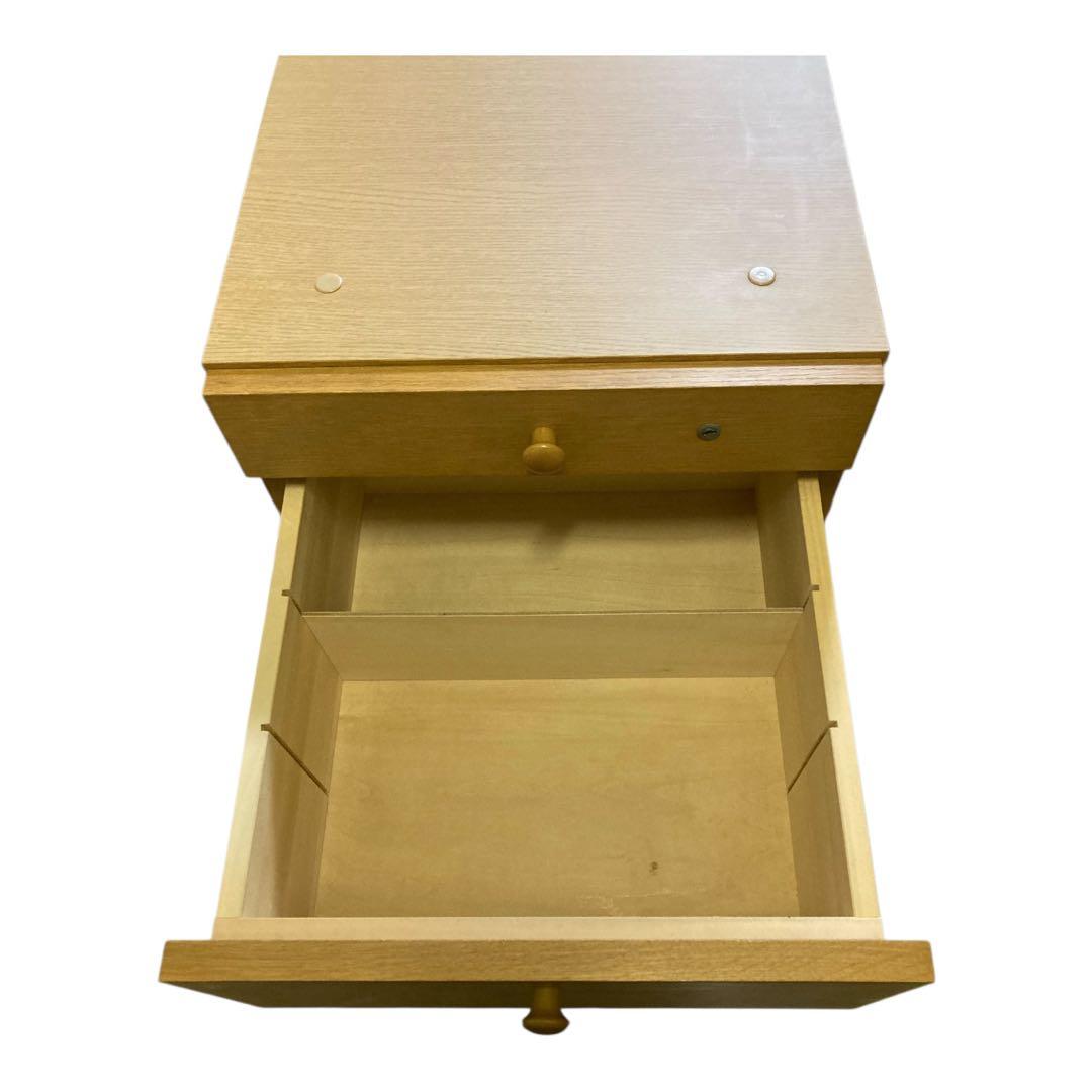 karimokuカリモク デスクワゴン3段 キャスター 幅41×高さ67×奥45