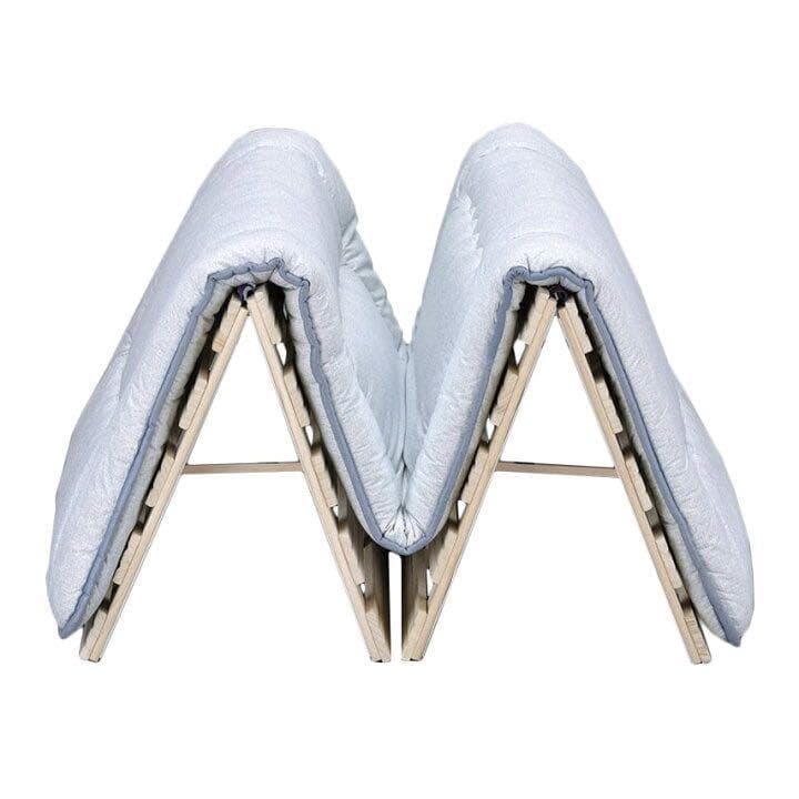 長さ210cm 四つ折りすのこベッド 長板タイプ シングル (日本製)