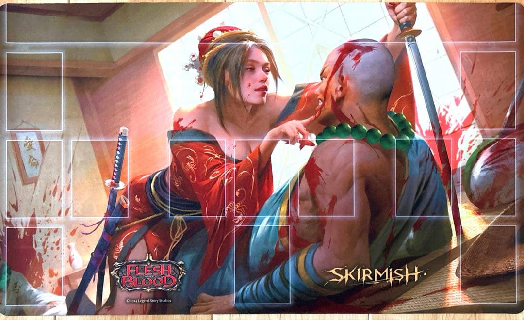 P*様 FaB ほんの切り傷/Just a nick プレイマット　Skirmi Amazon.co.jp: Just a Nick ほんの切り傷 RF MST FAB 英語 : おもちゃ