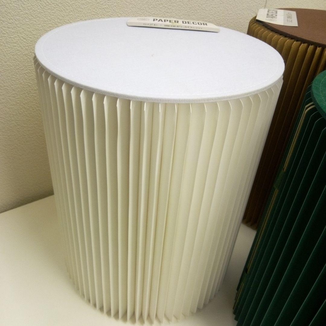 新品スツール白茶緑の3本で格安