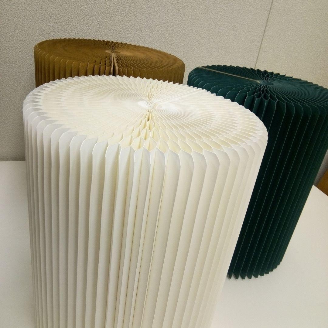 新品スツール白茶緑の3本で格安