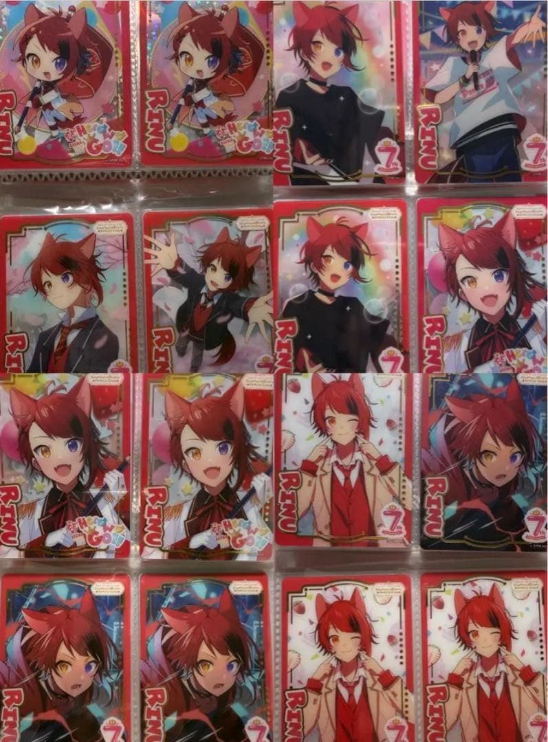 すとぷり 莉犬くん グッズ　缶バッジ カード　衣類