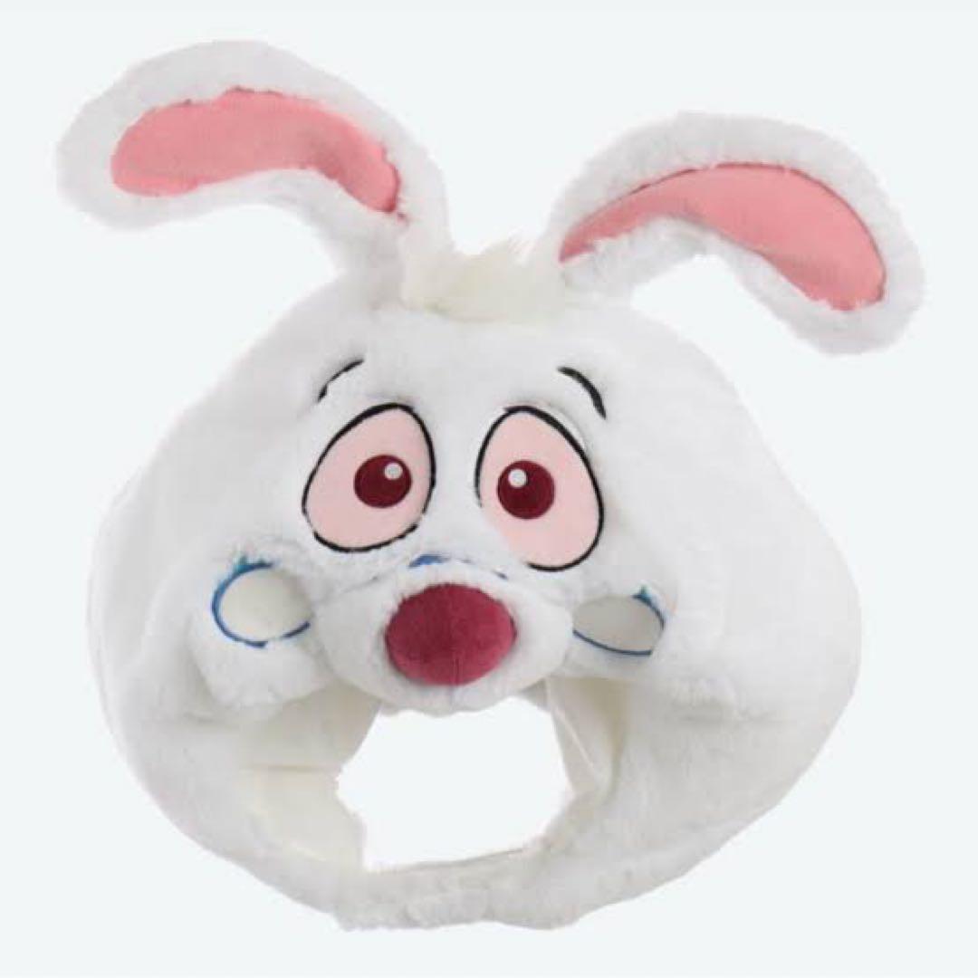 ディズニー 白うさぎ ファンキャップ - メルカリ