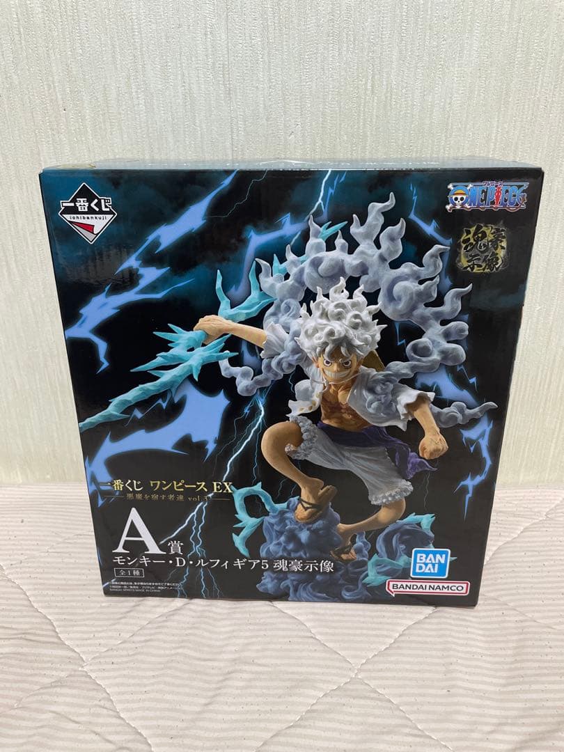ワンピース一番くじEX A賞ルフィ&C賞ピエール&ガンフォールセット おまけ付き ルフィ ギア5、チョッパー、ピエール＆ガン・フォール、ブラックマリア