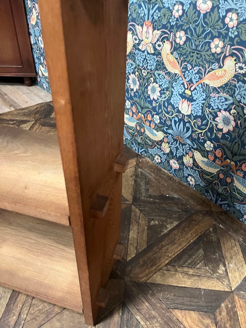 シェルフ 木製 当時物 楔棚 インテリア 棚 昭和レトロ 本棚