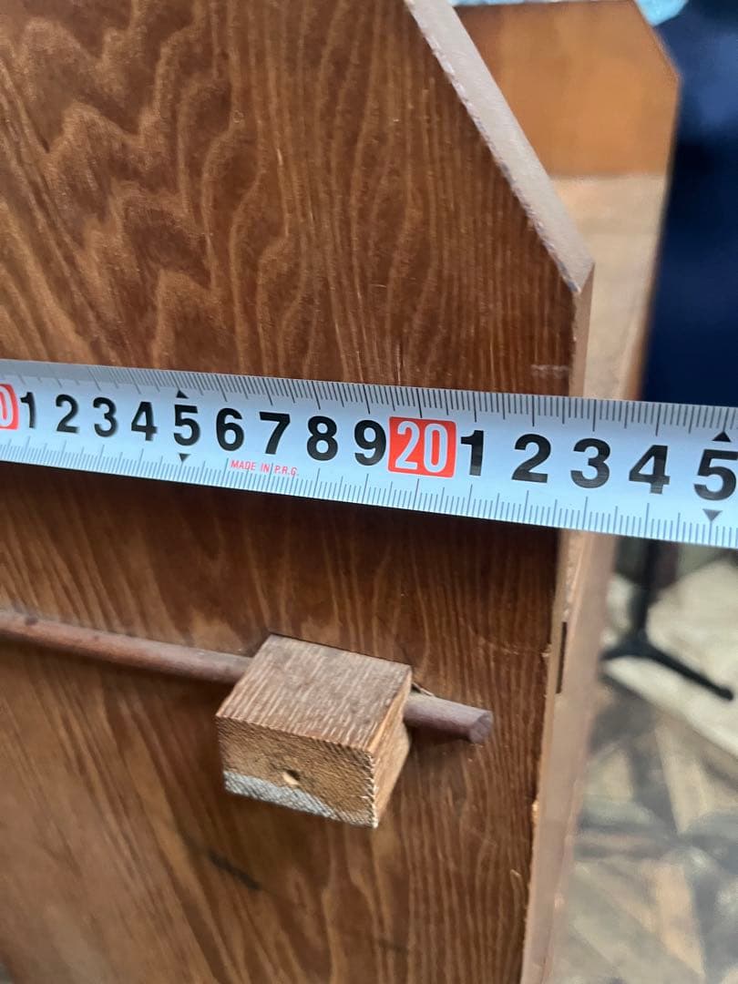 シェルフ 木製 当時物 楔棚 インテリア 棚 昭和レトロ 本棚