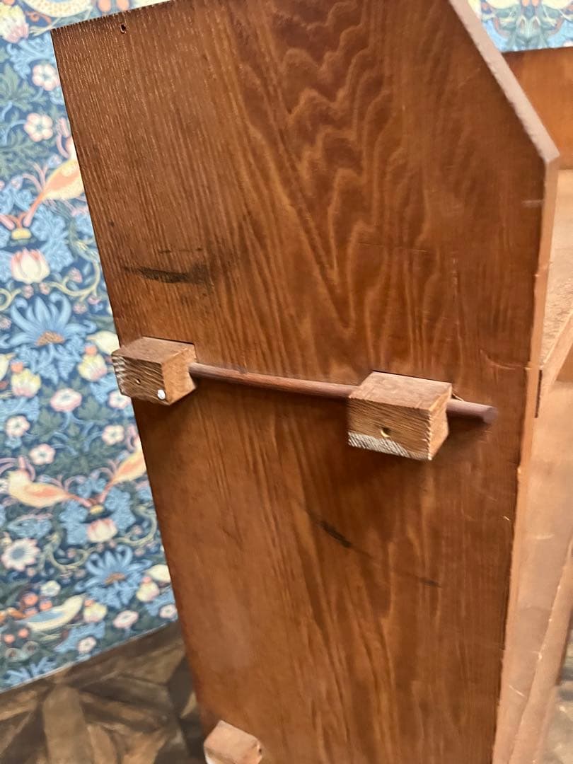 シェルフ 木製 当時物 楔棚 インテリア 棚 昭和レトロ 本棚