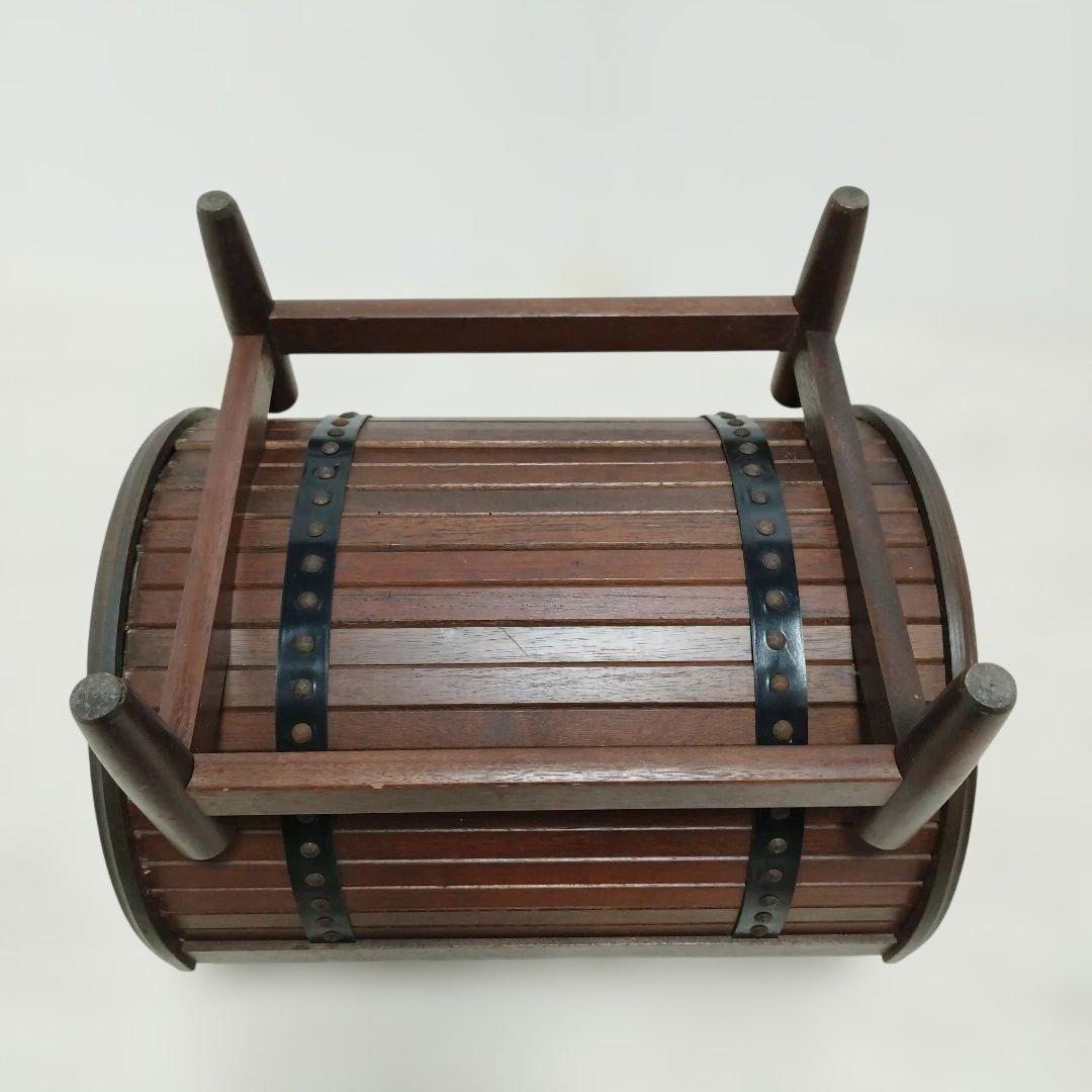 【引き取り歓迎】オールドカリモク サイドテーブル マガジンラック 花台