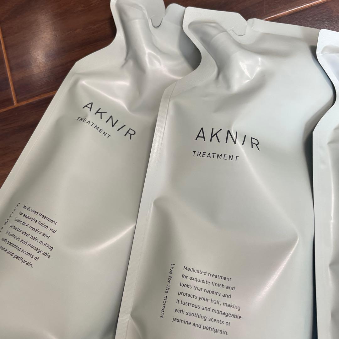 AKNIR トリートメント・シャンプー 4個セット