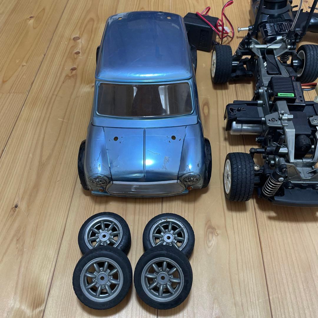 動作確認済】タミヤ RCカー FIAT 500 1/10 M03シャーシ - メルカリ