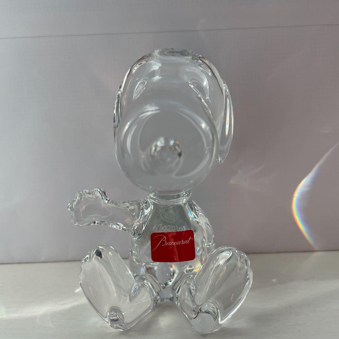 【新品・未使用】バカラ ウェルカム スヌーピー