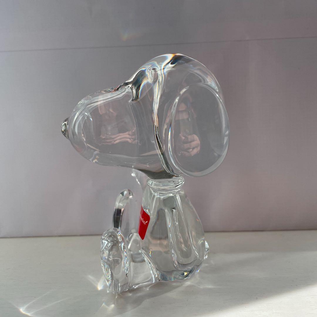 【新品・未使用】バカラ ウェルカム スヌーピー