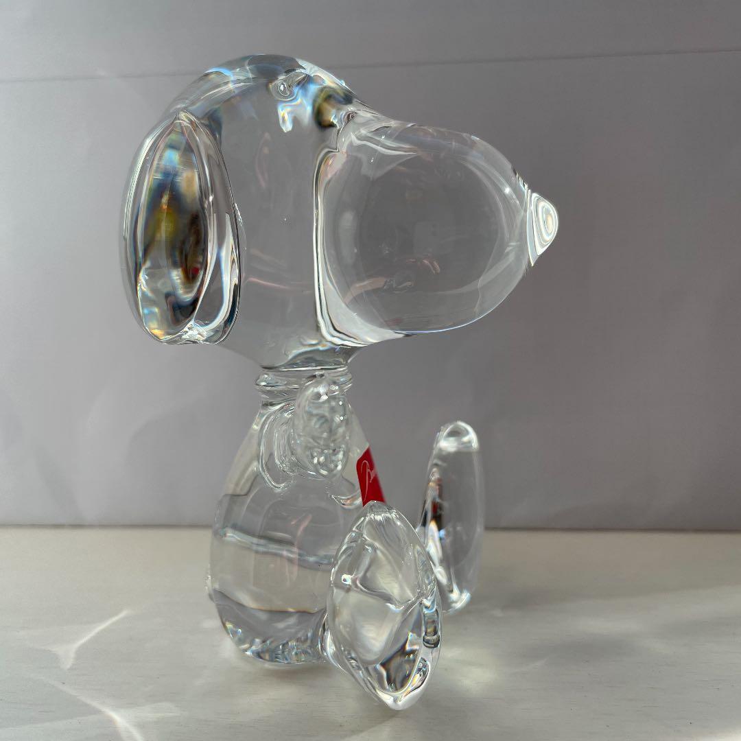 【新品・未使用】バカラ ウェルカム スヌーピー