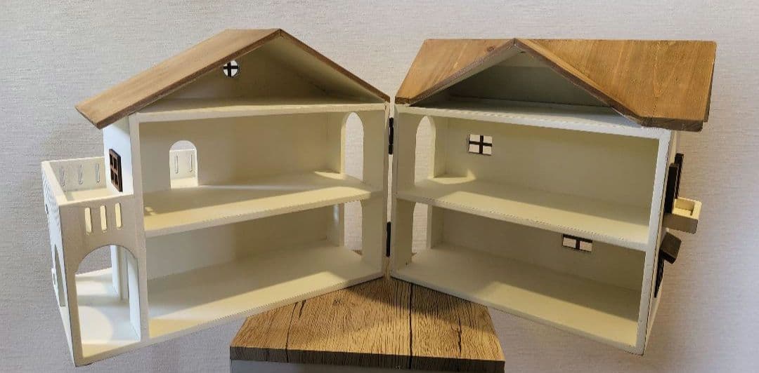 salut! サリュ tinytownの大きなおうち 木製 ドールハウス