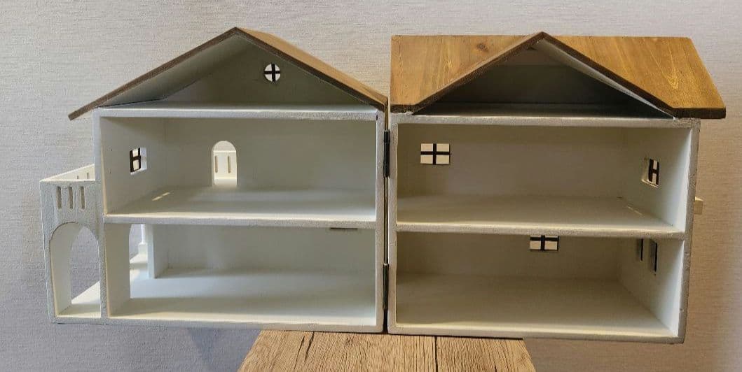 salut! サリュ tinytownの大きなおうち 木製 ドールハウス