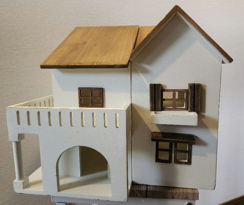 salut! サリュ tinytownの大きなおうち 木製 ドールハウス