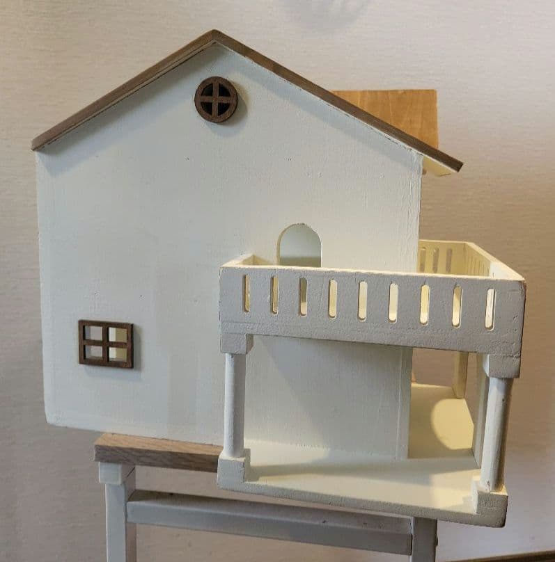 salut! サリュ tinytownの大きなおうち 木製 ドールハウス