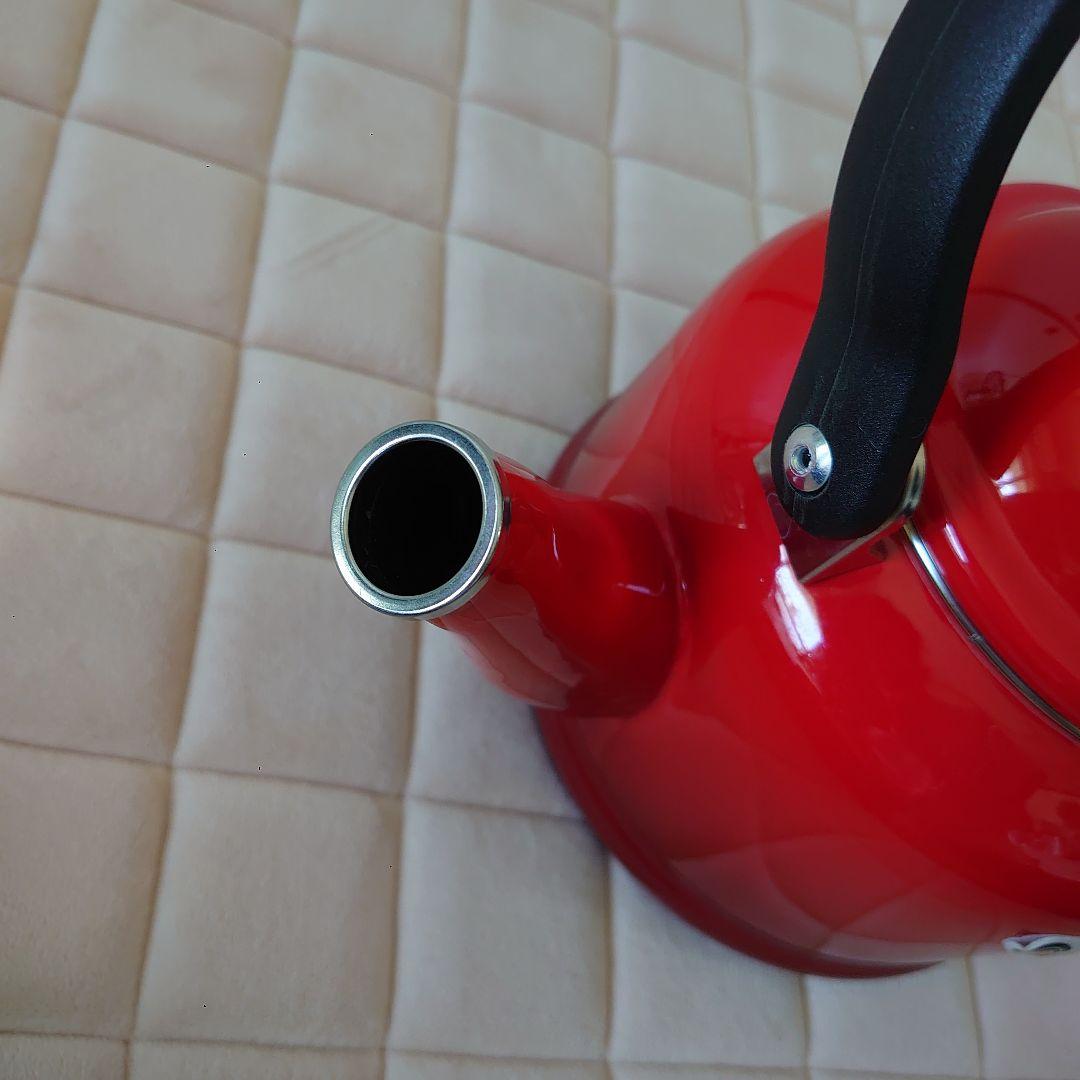 新品同様LE CREUSET 赤 やかん 1.6L