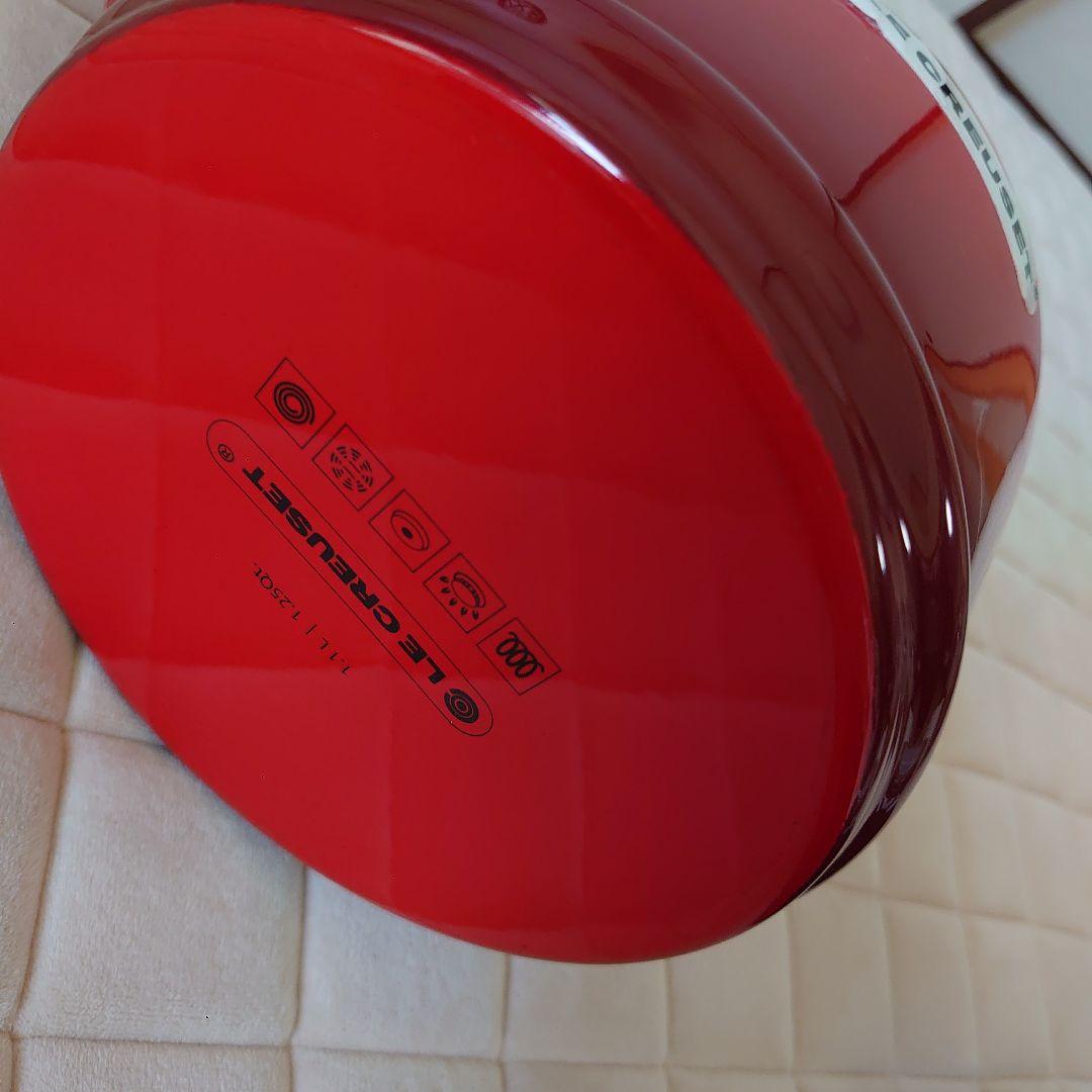 新品同様LE CREUSET 赤 やかん 1.6L