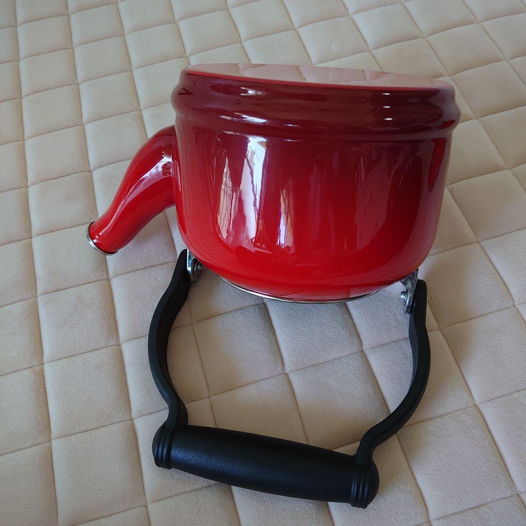 新品同様LE CREUSET 赤 やかん 1.6L