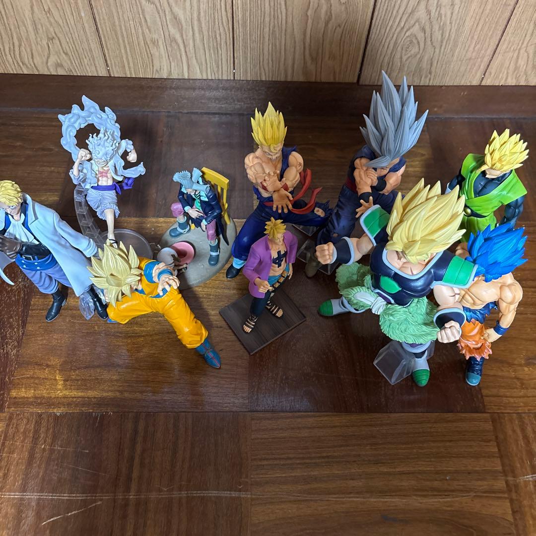 ドラゴンボール&ワンピースフィギュアセット - メルカリ