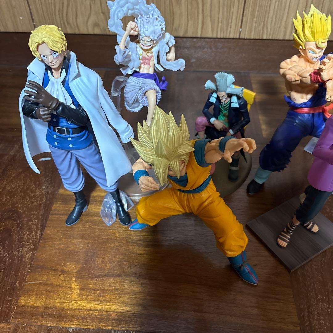 ドラゴンボール&ワンピースフィギュアセット - メルカリ