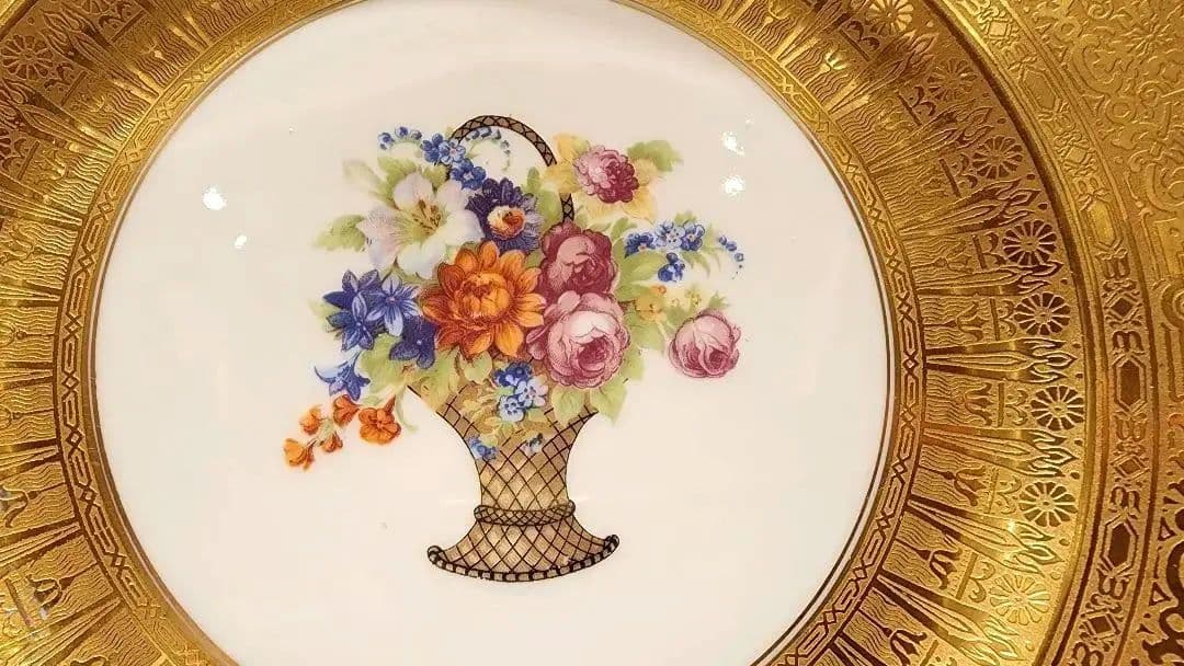 ロイヤル ババリア B① フッチェンロイター ゼルプ 金彩 ディナー