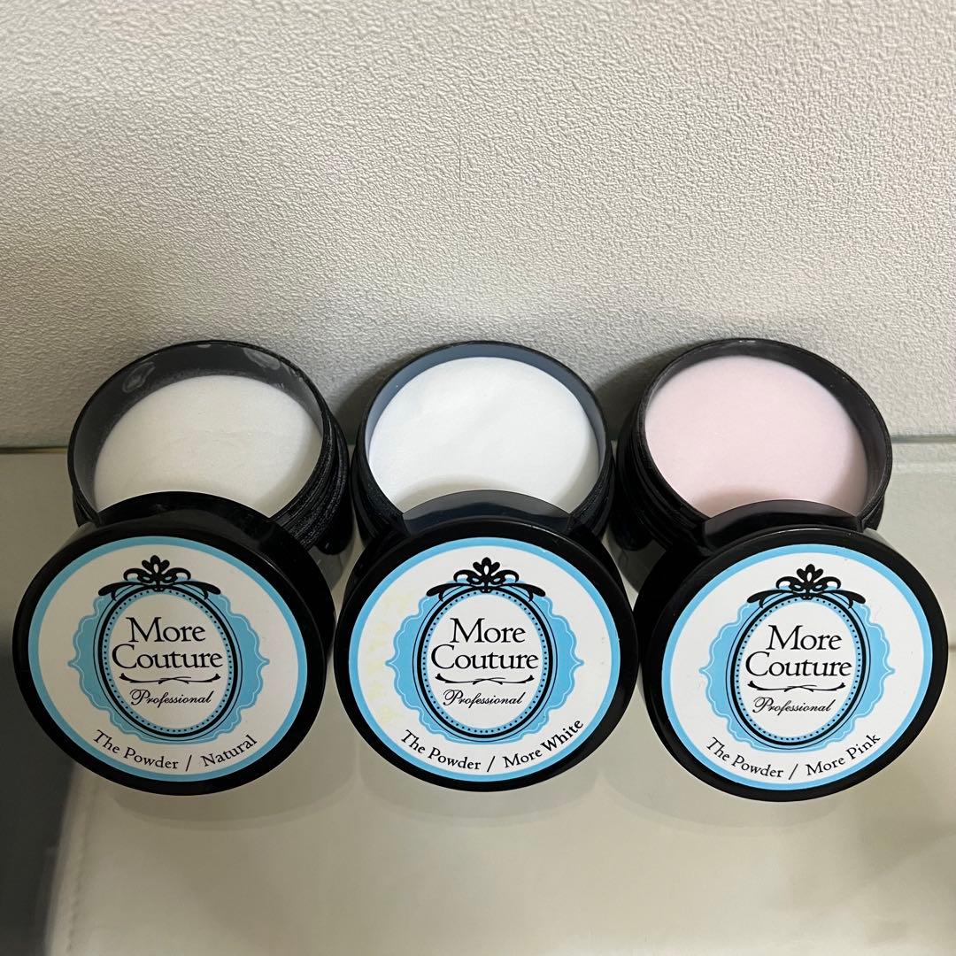 モアクチュールパウダーMore Couture ピンクナチュラルホワイト