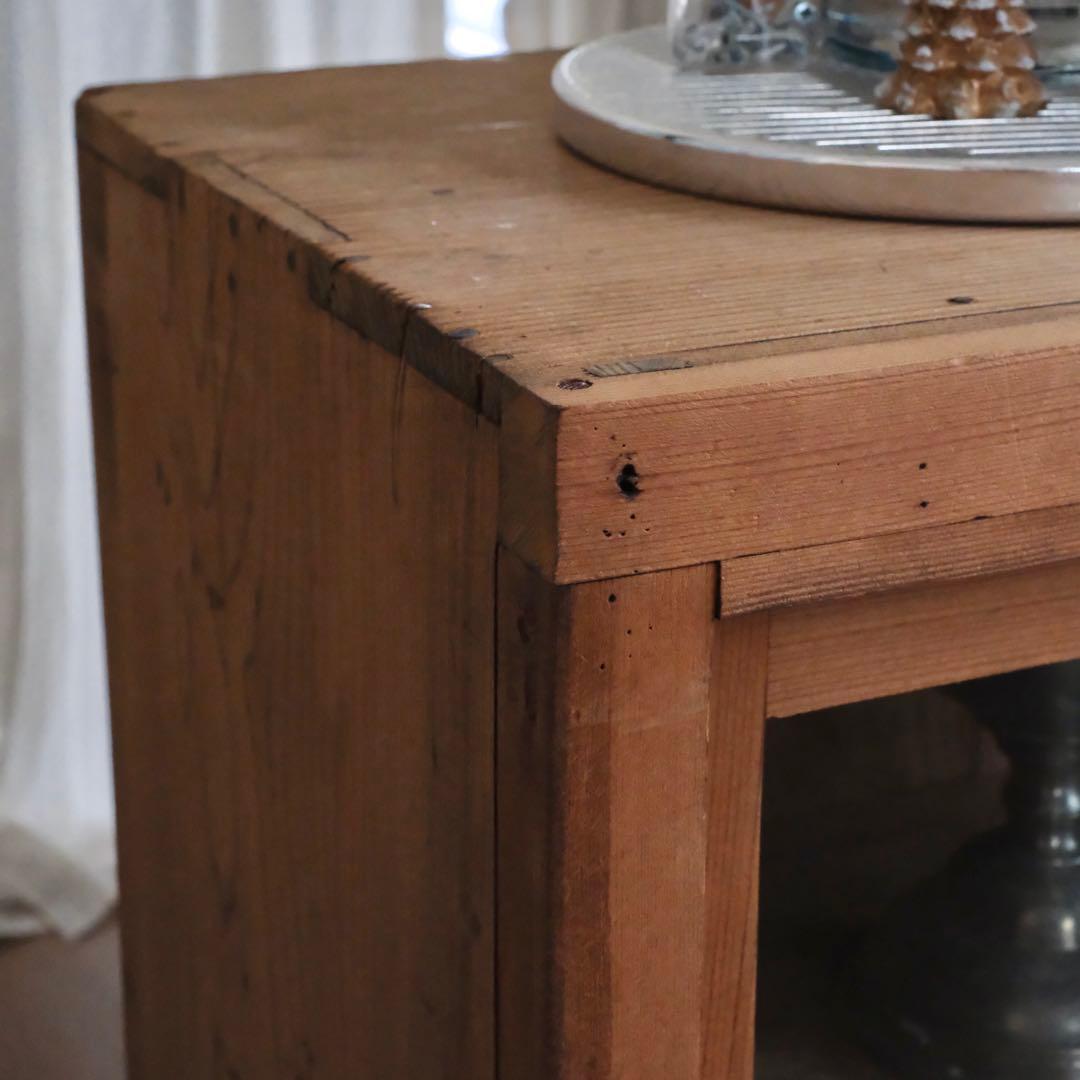 古家具 / アンティークガラス戸棚 / 無垢材①