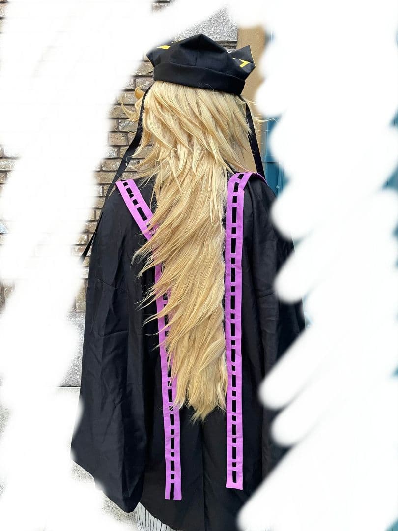 鬼滅の刃　童磨　コスプレ　ウィッグ　衣装　セット 五次元 鬼滅の刃 コスプレ 童磨 どうま 衣装 ※ ウィッグ 扇子 追加可能