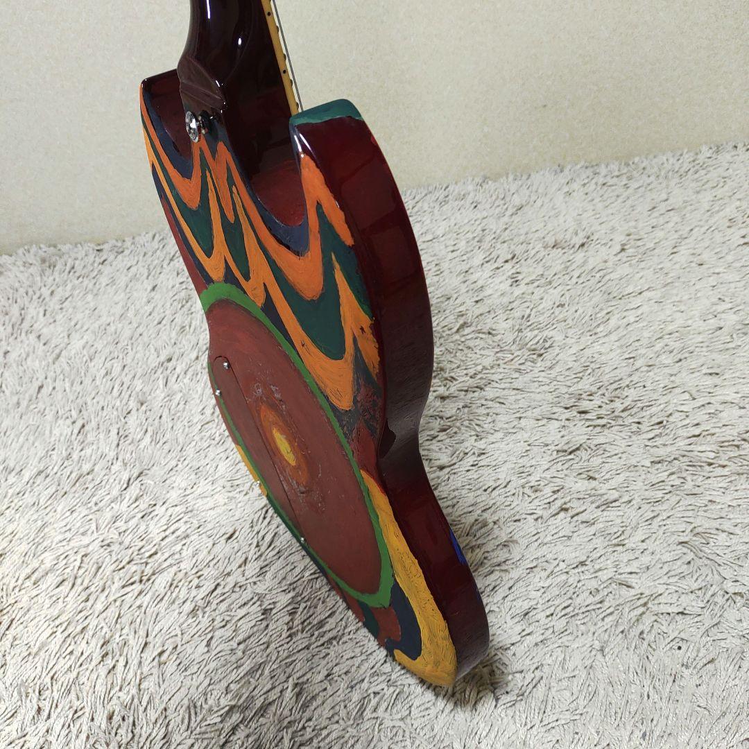 【ジャンク】photogenic エレキギター フォトジェニック　ペイント