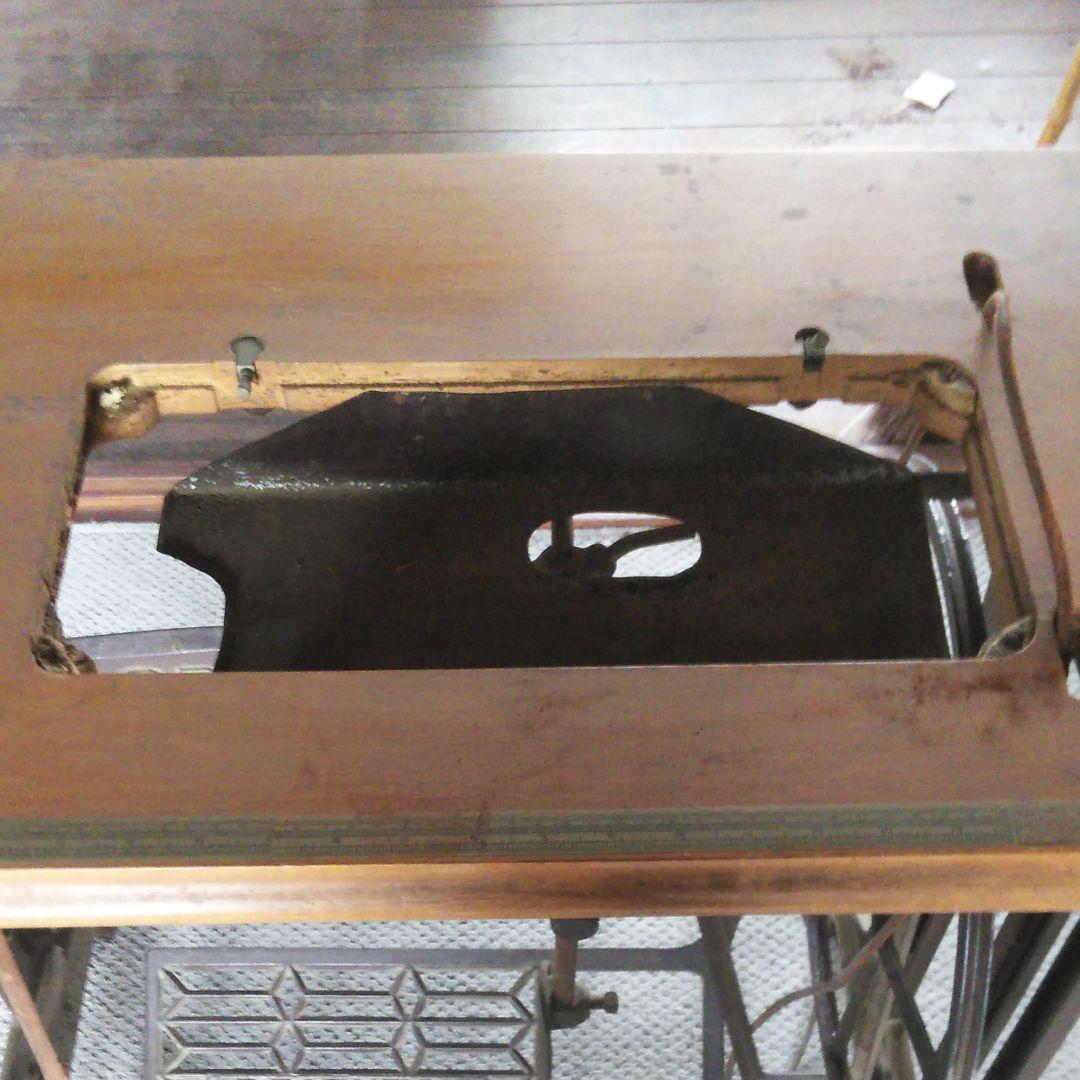 アンティーク　ミシン台