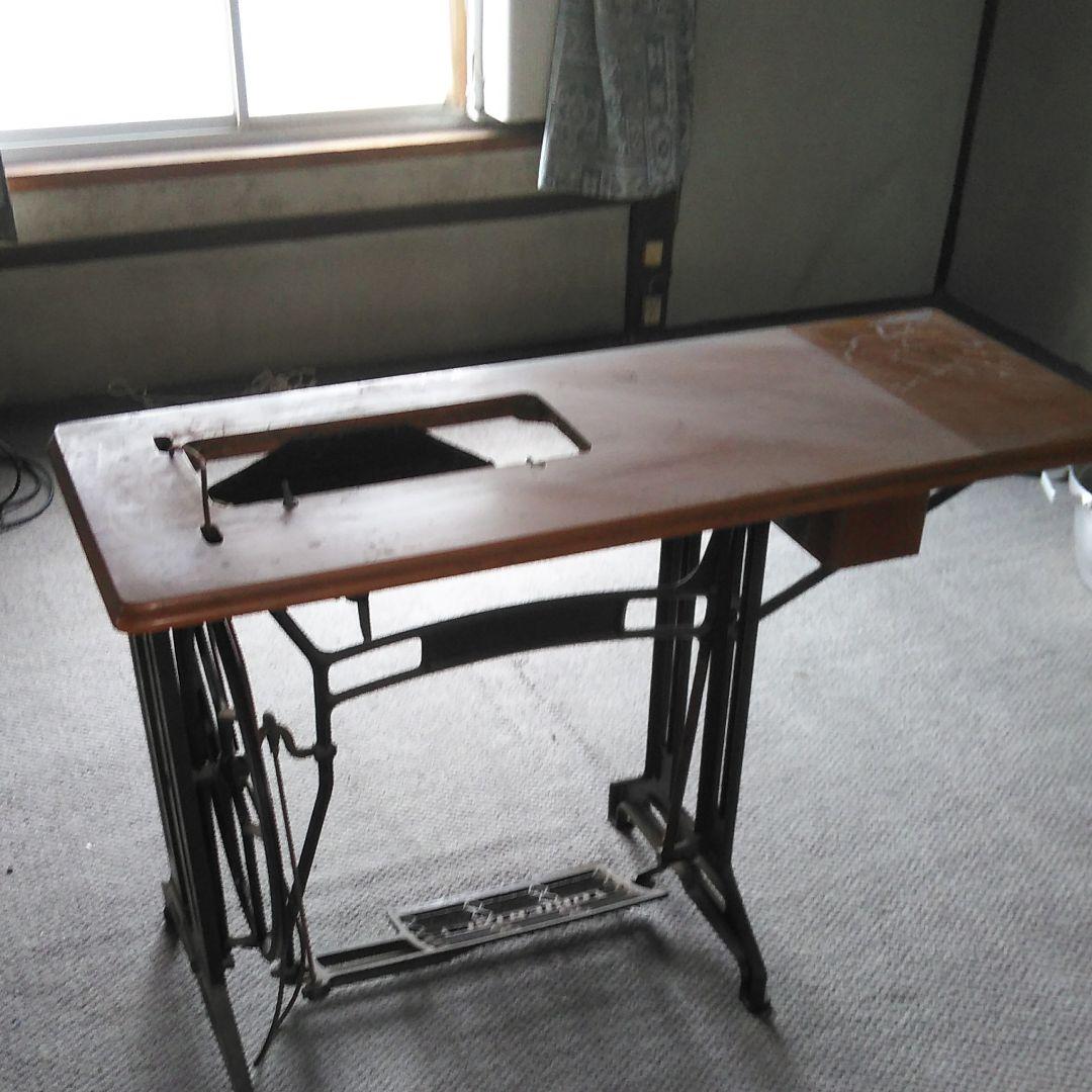 アンティーク　ミシン台